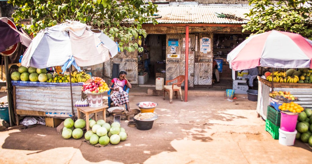 Water melon season in West Africa